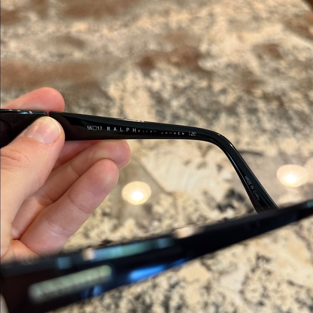 Ralph Lauren Black Sunglasses - Picture 3 of 5